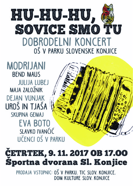 Dobrodelni koncert 9. 11. 2017